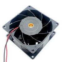 80mm 80X80X38mm 12V/24V/48V 4PIN FG PWM Big Airflow DC Axial Brushless Fan 8038