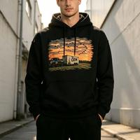 Sweat-shirt en molleton d'hiver personnalisé, coupe ample et oversize, avec motifs graphiques, unisexe, impression Direct To Film
