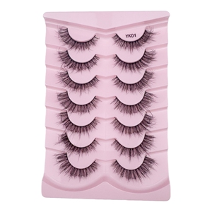 Faux <span class=keywords><strong>cils</strong></span> en bande effet œil de chat marque privée, vente en gros de <span class=keywords><strong>cils</strong></span> artificiels humains, <span class=keywords><strong>cils</strong></span> en bande complète - Product Image 5