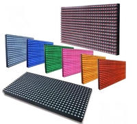 Módulo Led de desplazamiento programable RGX, señal de mensaje en movimiento, módulo de color rojo DIP P10 de un solo Color, pantalla Led