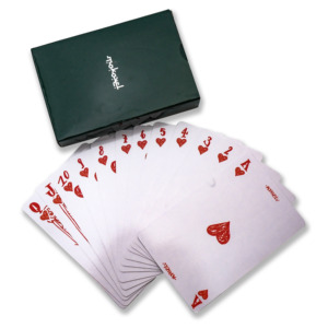 Smooth Black Impermeable Poker Creative Durable Fluorescente Dubai Burj Al Arab Gold Playing Magic Cards Souvenirs - Product Image 5