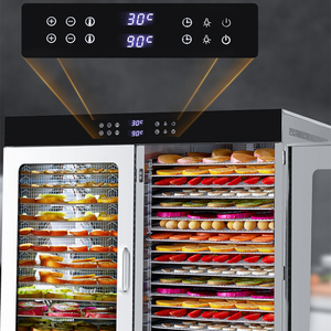 Déshydrateur alimentaire commercial grande capacité pour viande séchée de litchi, friandises pour animaux, herbes – Séchage multifonctionnel de qualité professionnelle - Product Image 3