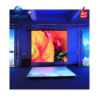 TOOSEN P4.81 3800 Luminosité, affichage LED interactif couleur pleine, étanche, pour sol intérieur/extérieur, piste de danse