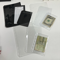 En gros, pochettes transparentes de haute qualité, durables, rechargeables, à 6 trous, A5, A6, A7, imperméables, anti-poussière et résistantes aux déchirures, pour la conservation de l'argent