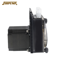 Pour JIHPUMP meilleur petit Mini Micro pompe péristaltique Offre Spéciale échantillon débit élevé pour distributeur automatique de café dosage d'eau/liquide