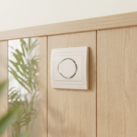 Interrupteur mural multi-prises Ingelec EU 220V IP45 avec télécommande, sans neutre requis, options 1 à 5 prises