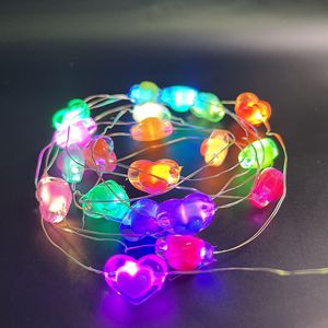 Bola de burbujas LED, alambre de cobre, cadena de luces de hadas, funciona con pilas, decoración exterior/interior para jardín de Navidad - Product Image 2