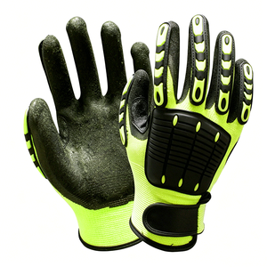 Mitaines <span class=keywords><strong>de</strong></span> sécurité respirantes, flexibles et absorbant les chocs pour les travaux miniers, la maçonnerie, la <span class=keywords><strong>menuiserie</strong></span>, gants <span class=keywords><strong>de</strong></span> protection anti-impact - Product Image 2