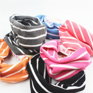 ผ้าพันคอแคชเมียร์แบบยืดหยุ่นลายทางสำหรับฤดูหนาว มีให้เลือก 6 สี - Product Image 5