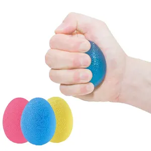 Wholesale Hot Selling Products Customize Colors Egg Type Massage Ball Hand Sports Stress Relief Toy