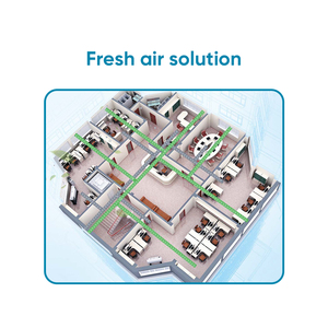 ZERO <span class=keywords><strong>Installation</strong></span> flexible intelligente 11.2Kw 38.2Kbtu conduit de pression statique moyenne <span class=keywords><strong>climatisation</strong></span> centrale intérieure pour les hypermarchés - Product Image 3