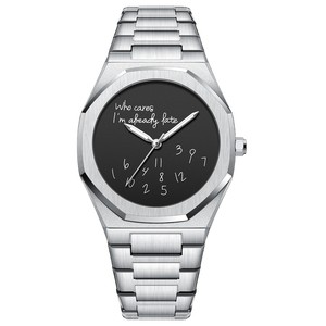 <span class=keywords><strong>Reloj</strong></span> de Pulsera de Acero Inoxidable de Lujo para Hombre, Estilo Ejecutivo, Deportivo, Excelente, Resistente al Agua, Regalo para Hombre - Product Image 1
