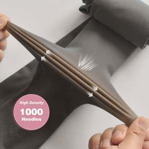 Offre Spéciale personnalisé imprimé numérique <span class=keywords><strong>noir</strong></span> épais hiver <span class=keywords><strong>chaud</strong></span> extra large collants de maternité - Product Image 3