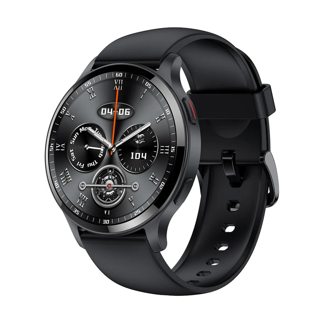 Wholesale AI Smartwatch LW77 Blood Oxygen Heart Rate Monitoring 1.45"HD Screen 280mAh Battery BLE5.2 IP68 Waterproof Smart Watch
