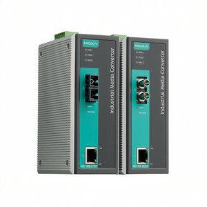 Convertidor de Medios Industrial Moxa IMC-101-S-SC-IEX, Equipo Ethernet a Fibra Óptica con Alimentación de CC 5V y Puerto RJ45 - Product Image 2