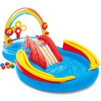 Piscine gonflable Intex avec toboggan pour enfants