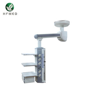 Pendentif médical électrique tour d'hôpital équipement chirurgical monté au plafond avec ensemble d'instruments à fonction rotative pour endoscopie - Product Image 1