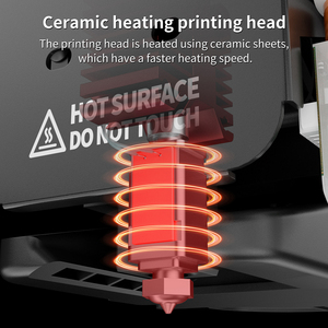 Impresora 3D Industrial de Metal VEHO 600 PRO V3, Alta Velocidad FDM 300mm/s, Eje de Guía Lineal, Compatible con PLA, Nueva Impresora 3D - Product Image 5