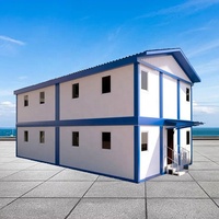 Maisons miniatures modernes détachables à installation rapide, villas en verre clés en main, maisons préfabriquées modulaires en acier, maisons conteneurs préfabriquées aux États-Unis