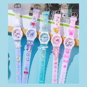 Brazaletes de mujer Pulseras Relojes 2023 Nuevos relojes de juguete para niños y niñas Mute Solo muestra el tiempo en segundos para mayores de 6 años - Product Image 1