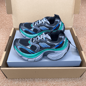 Zapatillas Deportivas Casuales Retro con Malla y Cordones Sintéticos, con Detalles en Contraste para Hombre y Mujer, Estilo Balenciaga - Product Image 4