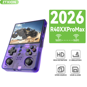 Console de jeu vidéo portable rétro 2026 R40xx Pro <span class=keywords><strong>Max</strong></span>, système Linux open source, capacité 64 Go/128 Go, <span class=keywords><strong>Gameboy</strong></span> de poche - Product Image 4