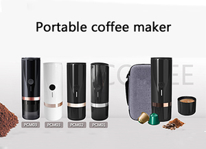Cafetera Pequeña y Portátil Compatible con Cápsulas de Café y Café Molido Recargable por USB - Product Image 2