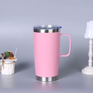 Vaso de Viaje de Acero Inoxidable de 20 oz, Tapa Deslizante Antiderrames, Accesorios para Bar, Vaso Personalizado con Logotipo al por Mayor, ASM26 - Product Image 2
