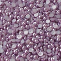Demi-perles rondes à la mode couleur crème, 2MM, 3MM, 4MM, 5MM, 6MM, 8MM, 10MM, nouvelle collection 2015