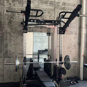Accessoires d'équipement de musculation : Bras de chariot réglables, Bras de poussée universels, Bras de serrage pour Power Rack, Smith Machine et Multi-station - Product Image 2