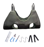 Hamac de toilettage pour animaux de compagnie, sangle de contention pour chien et chat pour la coupe des ongles, le bain et la toilettage