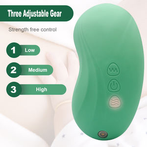 Mujer más nuevo usable vibración señora mama vibrador máquina de masaje masajeador eléctrico de mama calentamiento lactancia masajeador - Product Image 4