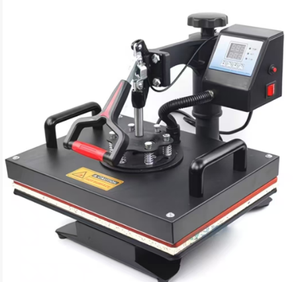 Nouvelle presse à repasser semi-automatique 38*38 pour transfert thermique de t-shirts, machine d'impression numérique à plat pour vêtements - Product Image 4