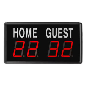 Tableau de score de basket-ball et de tennis électronique numérique portable avec équipement de sport et de divertissement télécommandé - Product Image 1