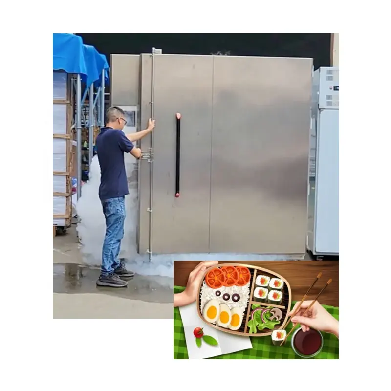 Hello River - Recipiente refrigerador de entrada com sistema de refrigeração a ar móvel para restaurantes, fornecido por marca, preço barato, sistema de arrefecimento a ar sustentável