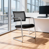 Chaise de bureau moderne en tissu pour salle de formation, conférence et bureaux – Fabrication chinoise – Chaise de formation portable
