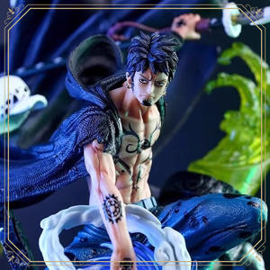 <span class=keywords><strong>Trafalgar</strong></span> D Water Law Red Heart Fleet Captain GK Can Light-Up PVC Estatua Figura 46CM Presentación en caja para mayores de <span class=keywords><strong>12</strong></span> años Unisex - Product Image 4