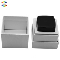 Caja de Embalaje de Papel Rígido con Logotipo Personalizado, con Inserto de Espuma, Cajas de Cartón Pequeñas con Tapas