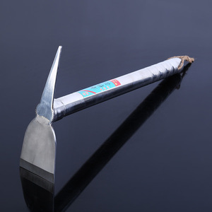 Stainless Steel Double-Ended Rake Pickaxe 39X21X7Cm Garden Tool Manual Rust Resistant Diy Hand Tool - Product Image 2