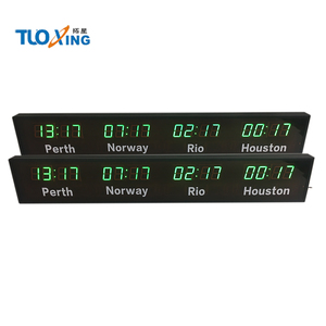 <span class=keywords><strong>Orologio</strong></span> Calibrato WIFI con Fusi Orari Mondiali, <span class=keywords><strong>Orologio</strong></span> LED con Fusi Orari - Product Image 1
