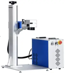 LF50 laser kennzeichnung maschine mit gehäuse mini faserlaser kennzeichnung maschine