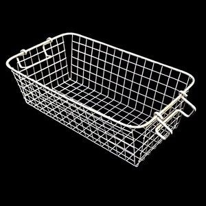 304 316 Stainless Steel Metal Wire Rectangular Mesh <b>Basket</b> Large Hole Modern Ultrasonic Disinfection Kitchen <b>Storage</b> <b>Basket</b> - Product Image 4