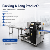 Machine d'emballage horizontale intelligente pour savon et serviettes, machine d'emballage automatique haute vitesse pour produits en forme de coussin, exportation
