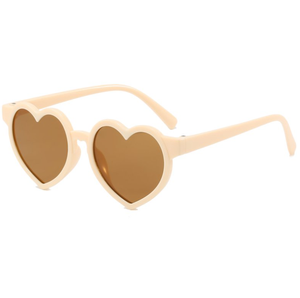 Nueva Llegada, Gafas de Sol de Moda para Bebés, Lindas Gafas de Sol con Forma de Corazón para Niñas, Color Rosa Liso, Protección UV400, Personalizables - Product Image 3
