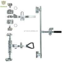Kit de verrouillage de porte à came robuste pour remorque de camion, engrenage de verrouillage à came pour tube de 27 mm, ensemble de serrures de porte pour fourgonnette et camionnette, pièces de carrosserie