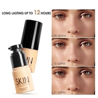 Maquillage personnalisé végétalien imperméable à l'huile, base liquide mate pour visage, vente directe d'usine