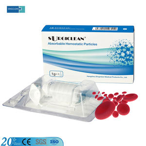 Grosir CE bersertifikat Surgiclean cepat bertindak hemostatik bubuk untuk pendarahan kontrol operasi - Product Image 5