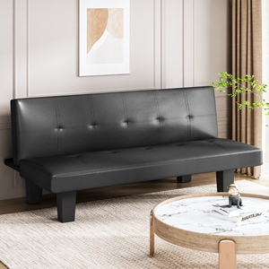 <span class=keywords><strong>Divano</strong></span> <span class=keywords><strong>Letto</strong></span> Convertibile in Pelle PU di Lusso, Mobili per Soggiorno, <span class=keywords><strong>Divano</strong></span> Futon Pieghevole, Offerta Speciale - Product Image 2