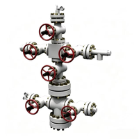 Unité de tête de puits complète API 6A pour la production de pétrole et de gaz (modèle Arbre de Noël)