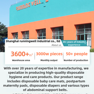 RunningWell fabbrica di miele di garanzia della qualità del nastro singolo pannolini per adulti pannolini stampati Ultra spessi pannolini per adulti - Product Image 6
